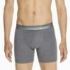 Hom Grey HO1 Horizontal Opening – Premium Ultra-Soft Long Boxer Briefs 2 Hom Grey HO1 Horizontal Opening – Premium Ultra-Soft Long Boxer Briefs -Lingerie Sipp ho1 h boxer long gris oozu gris