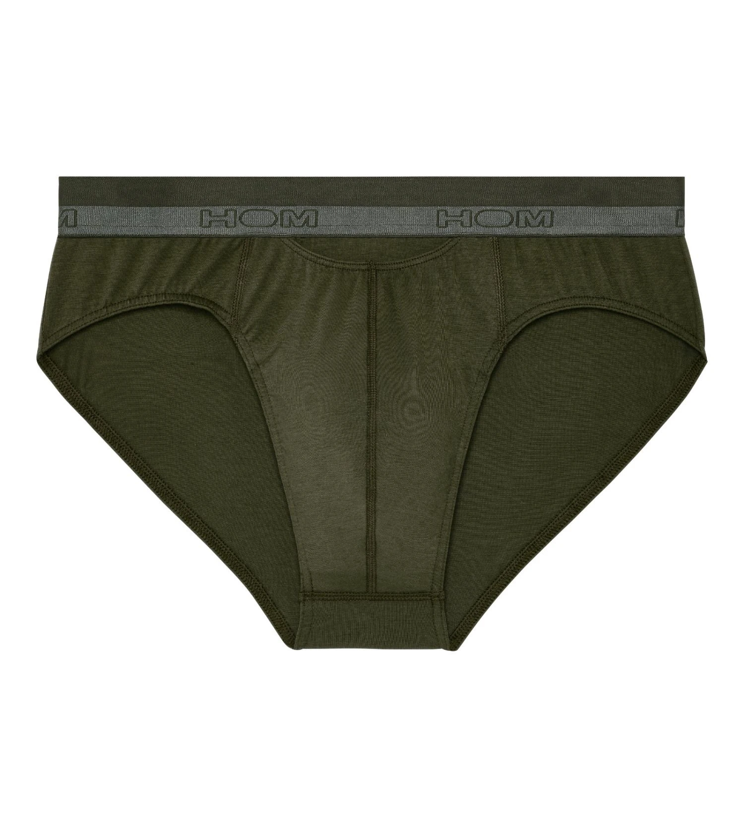 HOM Slip Mini HO1 Vert Kaki – Sous-vêtement Homme Ouverture Horizontale Coton Modal 4 HOM Slip Mini HO1 Vert Kaki – Sous-vêtement Homme Ouverture Horizontale Coton Modal – Image 2