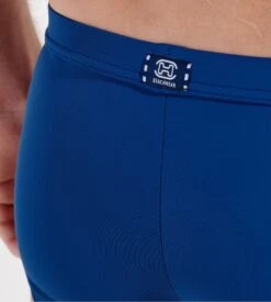 Hom Maillot de Bain Boxer NAUTICAL CUP Marine – Boxer de Plage Sportif à Bandes Latérales -Lingerie Sipp hom nautical cup boxer bain bleu marine 5