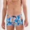 Hom Boxer De Bain PORT CROS Blue Print 1 Hom Boxer De Bain PORT CROS Blue Print -Lingerie Sipp hom port cros boxer bain blue print