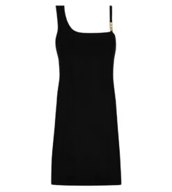 Robe de Plage Courte Lise Charmel Horizon Boréal Noir – Élégance Strass & Microfibre -Lingerie Sipp horizon boreal robe de plage 18073 noir boreal 1