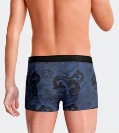 Impetus Lot de 2 Boxers Homme en Lyocell Bleu et Noir – Gamme Éco-responsable I am what I wear -Lingerie Sipp i am boxer h lot de 2 lyocell blj3g bleu noir blj3g bleu noir 5