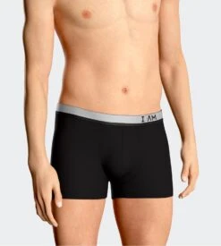 Lot de 2 Boxers Impetus I Am What I Wear Vert/Noir – Sous-vêtements Éco-responsables en Lyocell -Lingerie Sipp i am boxer lot de 2 lyocell gn041 green black 4