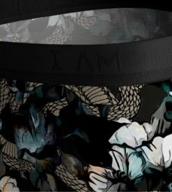 Boxer En Lyocell I Am Amused Grey/Blue -Lingerie Sipp i am boxer lyocell imprime gyg72 grey beije blue 3