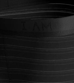 Lot de 2 Boxers I AM en Microfibre Noir à Rayures – Sous-vêtements Homme Sport & Chic Impetus -Lingerie Sipp iam boxer microfibre ajoure lot de 2 bk020 black bk020 black 1