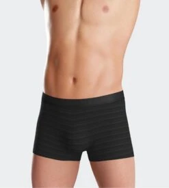 Lot de 2 Boxers I AM en Microfibre Noir à Rayures – Sous-vêtements Homme Sport & Chic Impetus -Lingerie Sipp iam boxer microfibre ajoure lot de 2 bk020 black bk020 black 3
