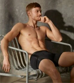 Lot de 2 Boxers I AM en Microfibre Noir à Rayures – Sous-vêtements Homme Sport & Chic Impetus -Lingerie Sipp iam boxer microfibre ajoure lot de 2 bk020 black bk020 black 5