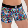 Hom Boxer Imprimé Idylle Multicolore -Lingerie Sipp idylle boxer h multicolore