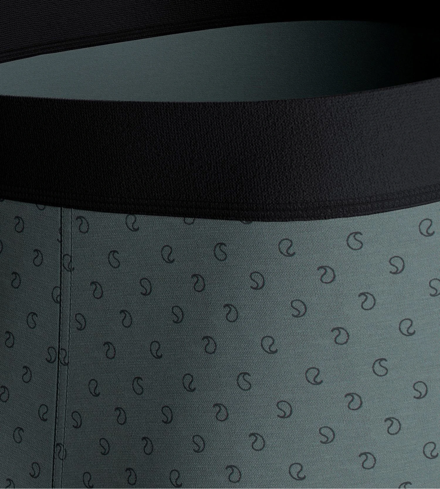 Impetus Lot de 2 Boxers Marine et Vert – Duo Uni et Imprimé en Coton Premium 4 Impetus Lot de 2 Boxers Marine et Vert – Duo Uni et Imprimé en Coton Premium – Image 2