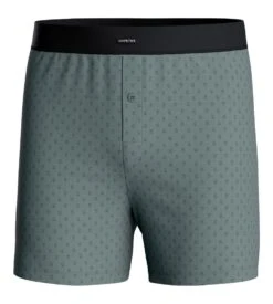 Caleçon Flottant Impetus Imprimé Marine et Vert – Sous-vêtement Homme en Coton Premium