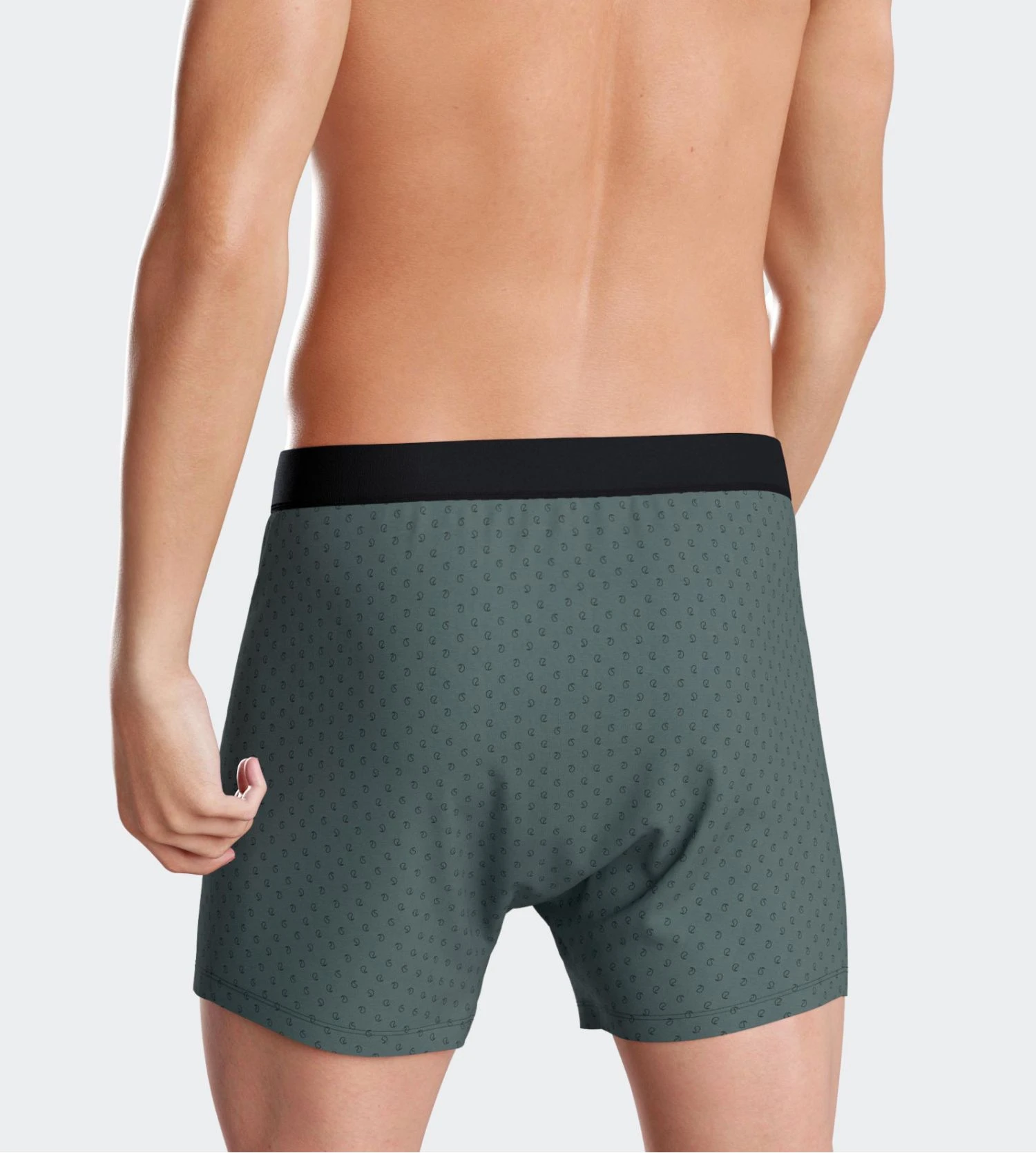 Caleçon Flottant Impetus Imprimé Marine et Vert – Sous-vêtement Homme en Coton Premium 6 Caleçon Flottant Impetus Imprimé Marine et Vert – Sous-vêtement Homme en Coton Premium – Image 4