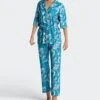 Pyjama à Manches Longues Femme Bleu Ciel 1 Pyjama à Manches Longues Femme Bleu Ciel -Lingerie Sipp impetus pyj f long manche 3 4 nah2g ciel