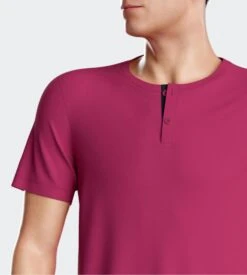 Pyjama Court En Modal Pour Homme Marine/Framboise -Lingerie Sipp impetus pyj h tunisien court modal nb039 marine framboise 5