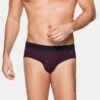 Slip Impetus Coton Stretch Bordeaux – Sous-vêtement Confort avec Ceinture Maille -Lingerie Sipp impetus slip ceinture confort bd003 bordeaux