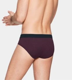Slip Impetus Coton Stretch Bordeaux – Sous-vêtement Confort avec Ceinture Maille -Lingerie Sipp impetus slip ceinture confort bd003 bordeaux 2