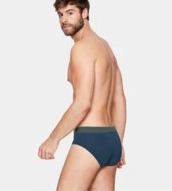 Impetus Slip Homme en Coton Stretch Bleu – Ceinture Élastique Confortable -Lingerie Sipp impetus slip ceinture confort bl034 bleu 1