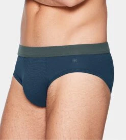 Impetus Slip Homme en Coton Stretch Bleu – Ceinture Élastique Confortable -Lingerie Sipp impetus slip ceinture confort bl034 bleu 3