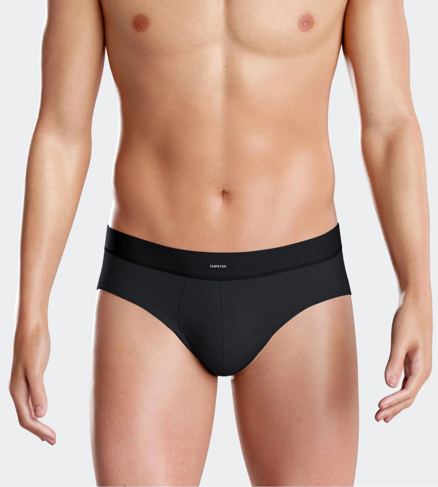 Lot de 2 Slips Impetus Marine - Duo Uni et Imprimé en Coton Premium avec Ceinture Confort 8 Lot de 2 Slips Impetus Marine - Duo Uni et Imprimé en Coton Premium avec Ceinture Confort – Image 6