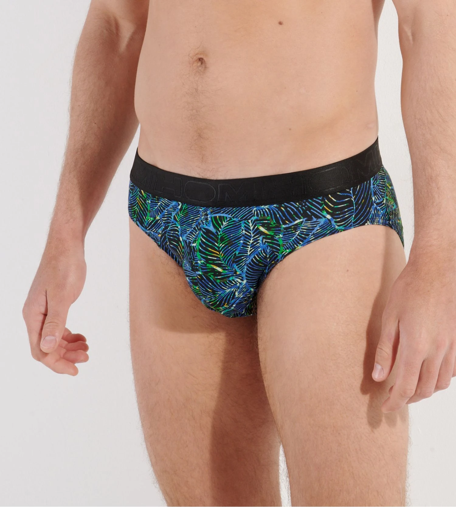 Hom Slip Coton Modal JARROD Blue Print 6 Hom Slip Coton Modal JARROD Blue Print – Image 4