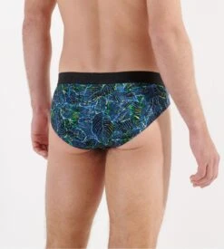 Hom Slip Coton Modal JARROD Blue Print 14 Hom Slip Coton Modal JARROD Blue Print -Lingerie Sipp jarrod slip h mini p0bi blue print bleu 4