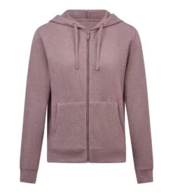 Chantelle Veste De Jogging Femme Zippée Rose Femme Jerry Taupe Fonce -Lingerie Sipp jerry veste zipee jogging b22 taupe fonce 1
