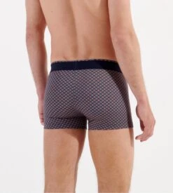 Hom Boxer JORDAN Navy Geometric Print - Soft Cotton & Modal Premium Underwear 16 Hom Boxer JORDAN Navy Geometric Print - Soft Cotton & Modal Premium Underwear -Lingerie Sipp jordan boxer h i0ra navy print bleu 6