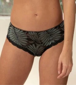 Shorty Jungle Du Soir Vert Minuit -Lingerie Sipp jungle du soir shorty vert minuit 2