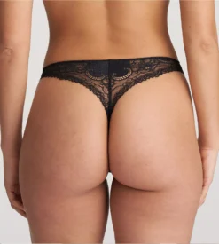 MARIE JO String Pour Femme Junoo Noir