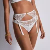 Aubade Porte-jarretelles Kiss Of Love Opale 1 Aubade Porte-jarretelles Kiss Of Love Opale -Lingerie Sipp kiss of love pj opale blanc