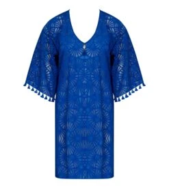 Tunique Bleue La Muse Dentelle Cobalt