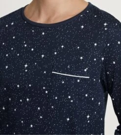 Calida Liquette Manches Longues Sweet Dreams Peacoat Blue – Chemise de Nuit 100% Coton Imprimé 8 Calida Liquette Manches Longues Sweet Dreams Peacoat Blue – Chemise de Nuit 100% Coton Imprimé -Lingerie Sipp liquette coton manches longues peacoat blue 2