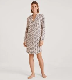 Calida Liquette Boutonnée à Manches Longues Favourites Seduction Light Macadamia 13 Calida Liquette Boutonnée à Manches Longues Favourites Seduction Light Macadamia -Lingerie Sipp liquette ent boutonnee ml beige 5