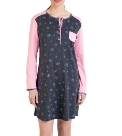 Liquette à Manches Longues Rose -Lingerie Sipp liquette ml rose 1