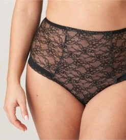PRIMA DONNA Culotte Rétro Lacée Livonia Noir -Lingerie Sipp livonia culotte retro noir noir 4