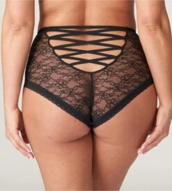 PRIMA DONNA Culotte Rétro Lacée Livonia Noir -Lingerie Sipp livonia culotte retro noir noir 5