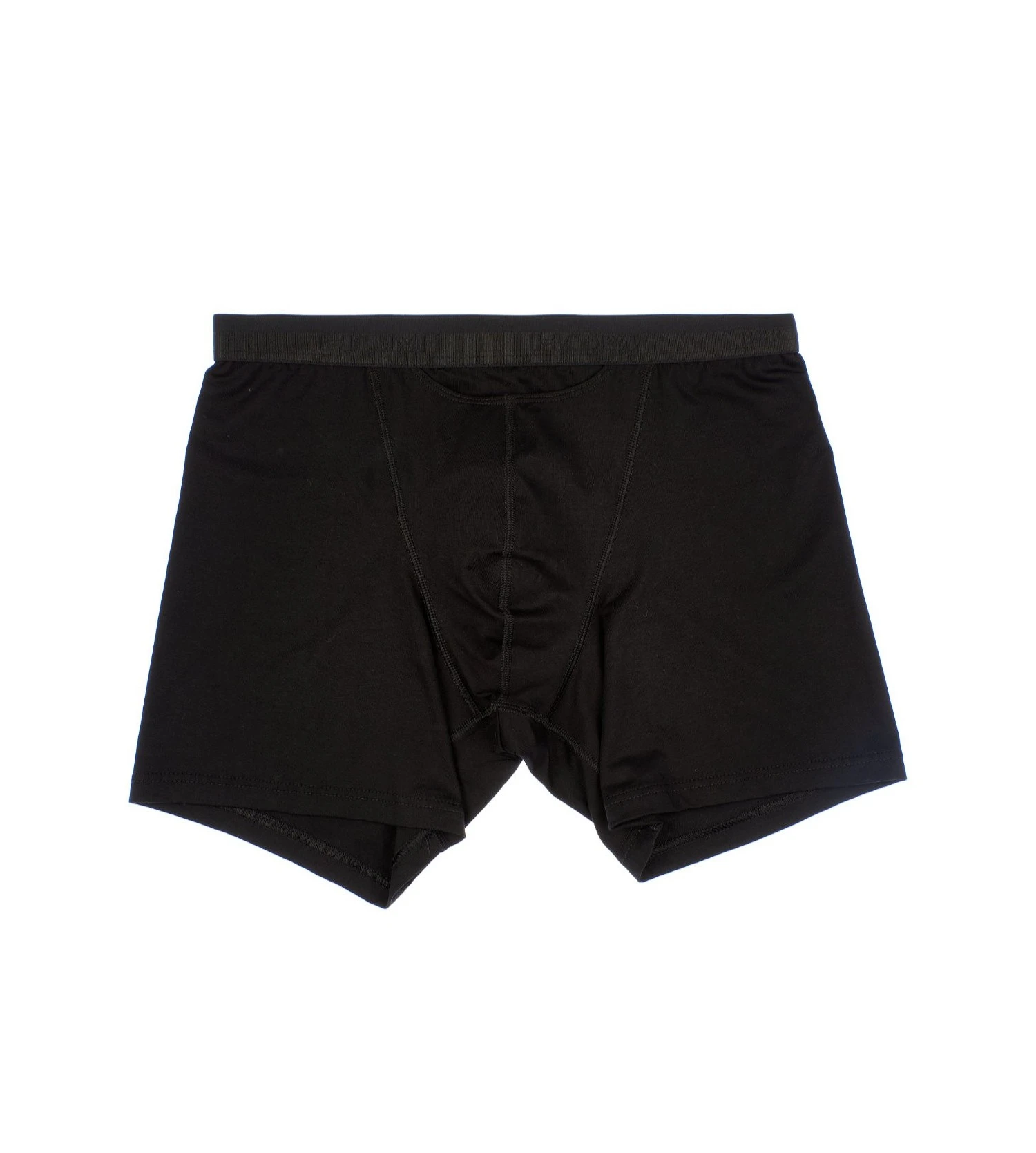 Hom Boxer Long HO1 Noir - Ouverture Horizontale Coton & Modal - Sous-vêtement Homme 4 Hom Boxer Long HO1 Noir - Ouverture Horizontale Coton & Modal - Sous-vêtement Homme – Image 2