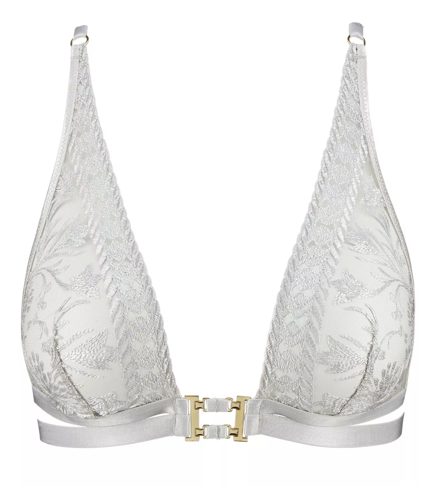 Aubade Magnetic Spell Platinium – Soutien-gorge Triangle Bralette Brodé Effet Tatouage 4 Aubade Magnetic Spell Platinium – Soutien-gorge Triangle Bralette Brodé Effet Tatouage – Image 2