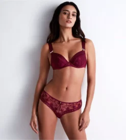 Aubade Shorty Hipster Magnetic Spell Crimson Red 8 Aubade Shorty Hipster Magnetic Spell Crimson Red -Lingerie Sipp magnetic spell shorty hipster crimson red 1