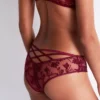 Aubade Shorty Hipster Magnetic Spell Crimson Red -Lingerie Sipp magnetic spell shorty hipster crimson red