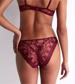 Aubade Slip Italien Magnetic Spell Crimson Red