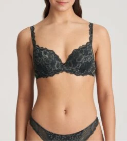 MARIE JO Soutien-gorge Push-Up Manyla Night Grey Gris -Lingerie Sipp manyla sg push coeur night grey 2
