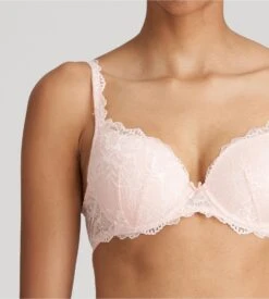 MARIE JO Soutien-gorge Rembourré Forme Coeur Manyla Pearly Pink -Lingerie Sipp manyla sg push coeur pearly pink rose 2