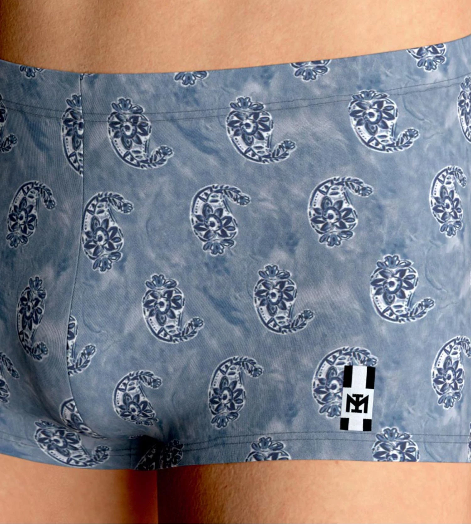 Boxer De Bain Marlon Bleu 4 Boxer De Bain Marlon Bleu – Image 2