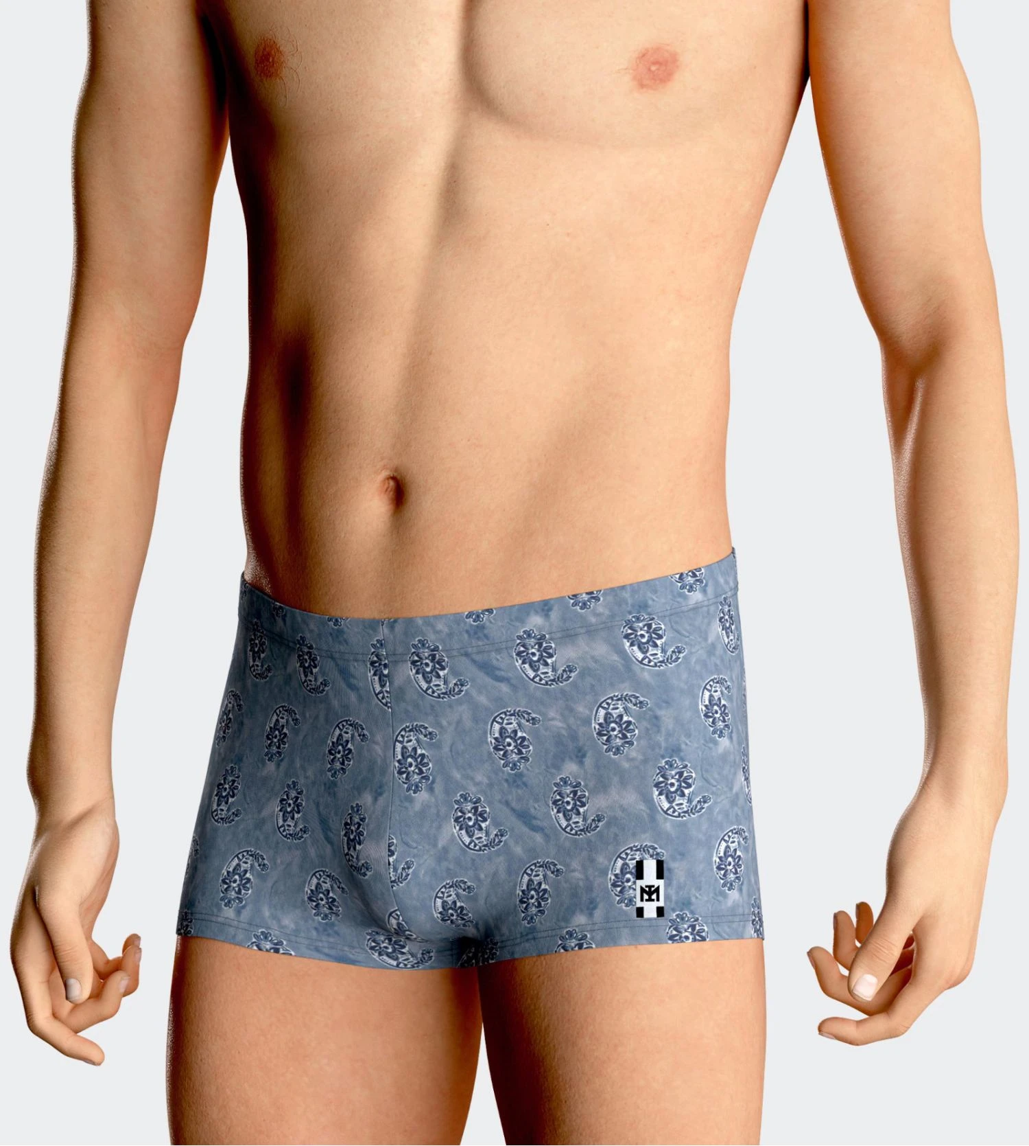 Boxer De Bain Marlon Bleu 6 Boxer De Bain Marlon Bleu – Image 4