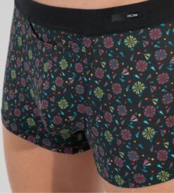 Hom Boxer HO1 Menorca Noir – Boxer Homme à Ouverture Horizontale en Coton Modal 10 Hom Boxer HO1 Menorca Noir – Boxer Homme à Ouverture Horizontale en Coton Modal -Lingerie Sipp menorca boxer comfort ho1 i004 black print noir 2