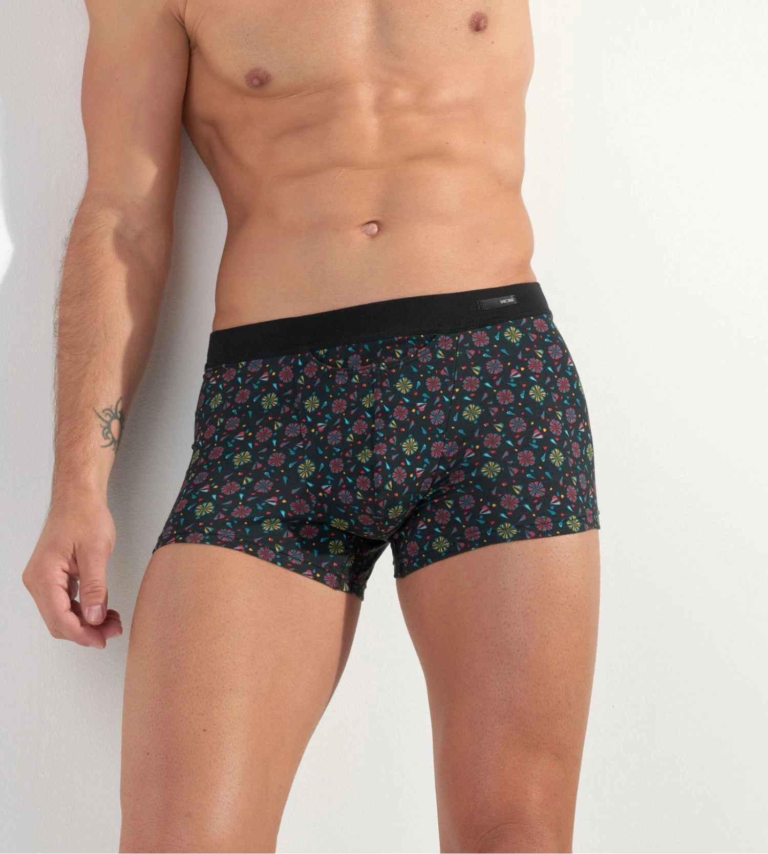 Hom Boxer HO1 Menorca Noir – Boxer Homme à Ouverture Horizontale en Coton Modal 3 Hom Boxer HO1 Menorca Noir – Boxer Homme à Ouverture Horizontale en Coton Modal