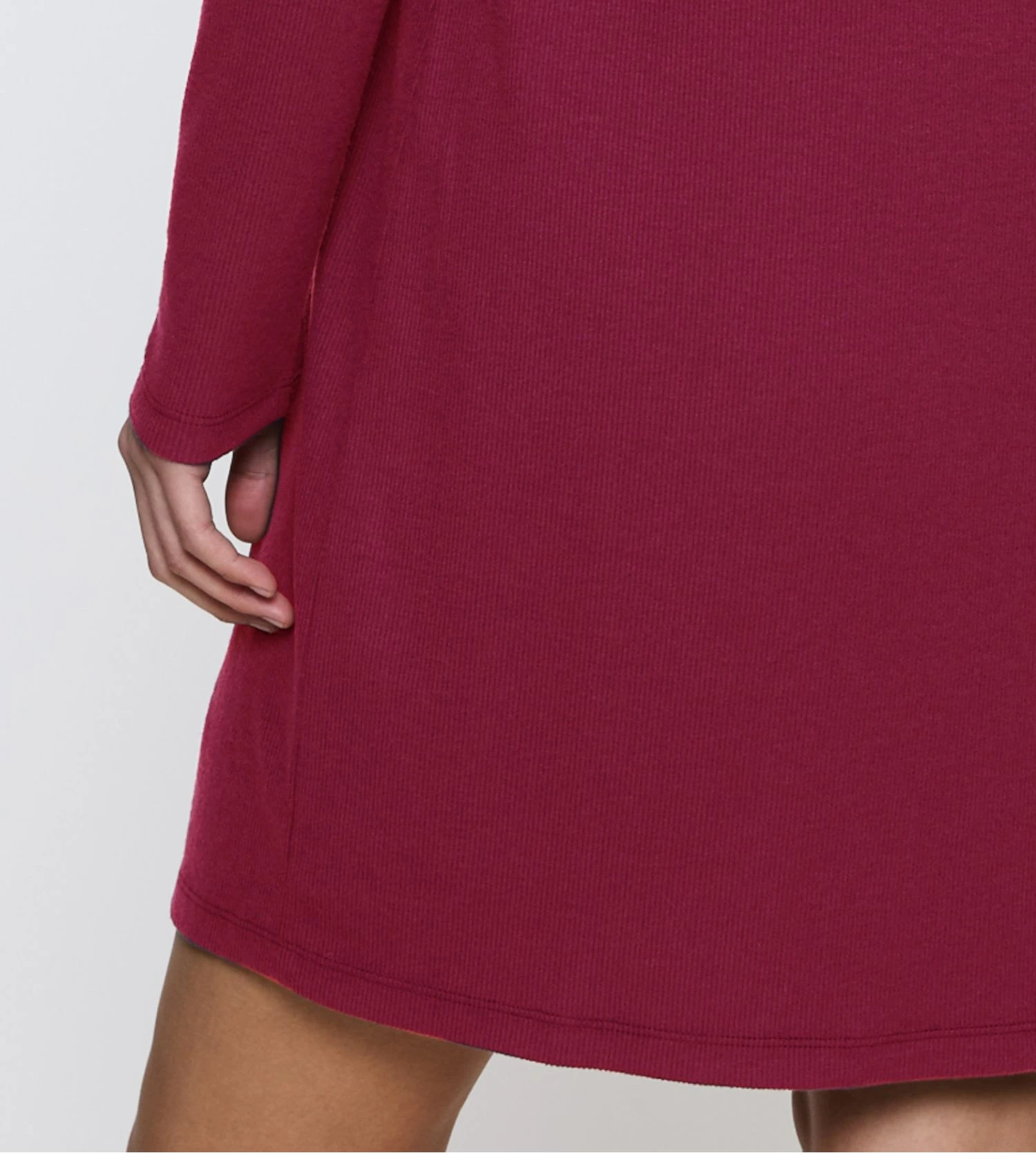 Triumph Nuisette Sweet Marsala – Chemise de Nuit Coton Côtelé à Col Boutonné 8 Triumph Nuisette Sweet Marsala – Chemise de Nuit Coton Côtelé à Col Boutonné – Image 6