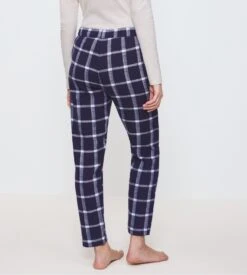 Triumph Pantalon à Carreaux Gris - Mix & Match en Flanelle de Coton - Coupe Droite Homewear -Lingerie Sipp mix and match pantalon coton grey combination 3