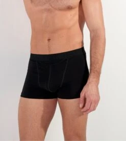 Hom Lot de 2 Boxers HO1 Neels Noir et Pois – Coton Douceur et Ouverture Horizontale -Lingerie Sipp neels ho1 boxer lot de 2 d042 black print d042 black print 3