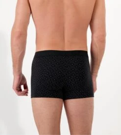 Hom Lot de 2 Boxers HO1 Neels Noir et Pois – Coton Douceur et Ouverture Horizontale -Lingerie Sipp neels ho1 boxer lot de 2 d042 black print d042 black print 4